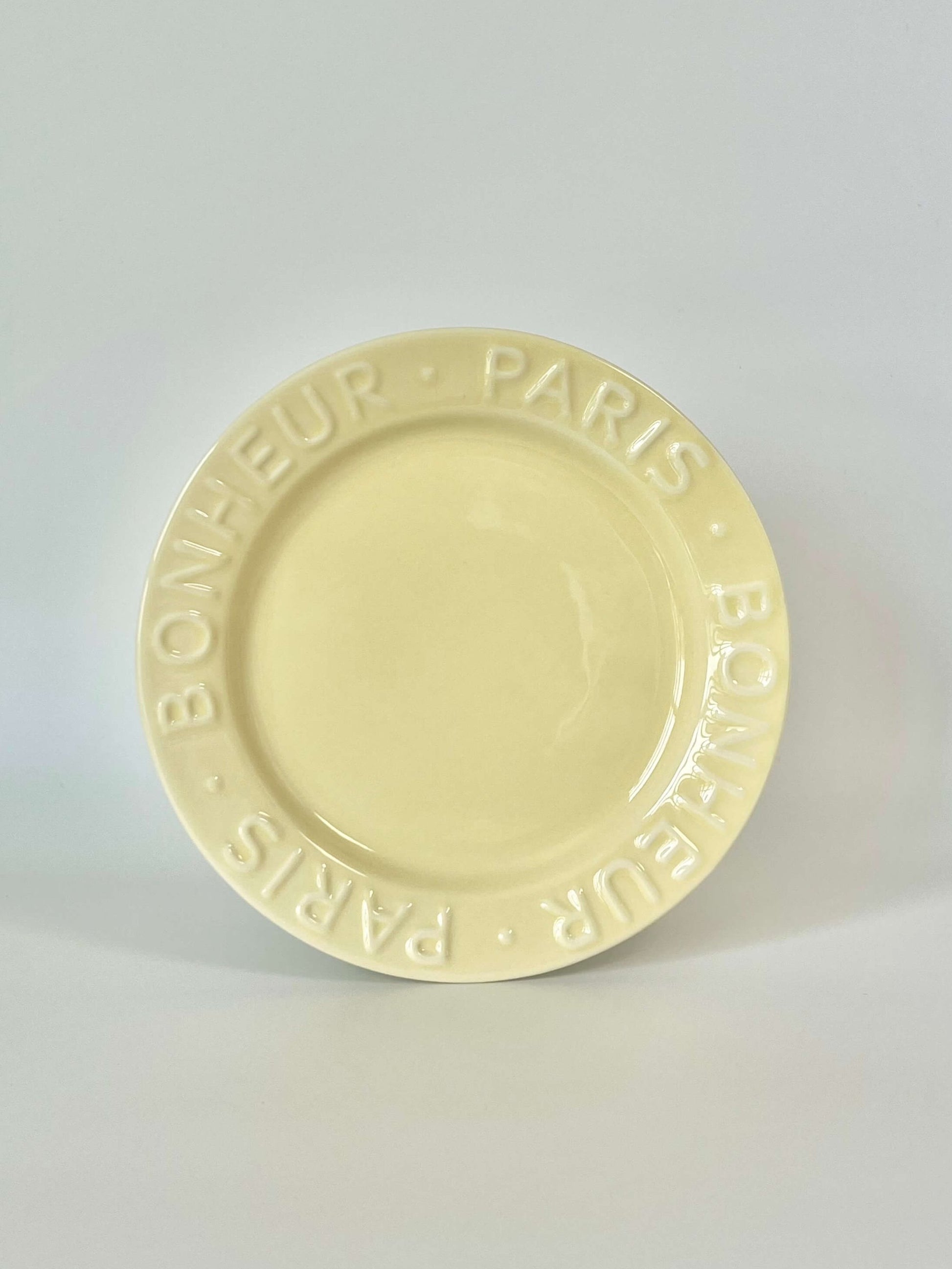 Claire Set. Aesthetic ceramic bowl and plate in cream colour. Complete crockery set. Cafe vibes gift set for girls.  Cute aesthetic