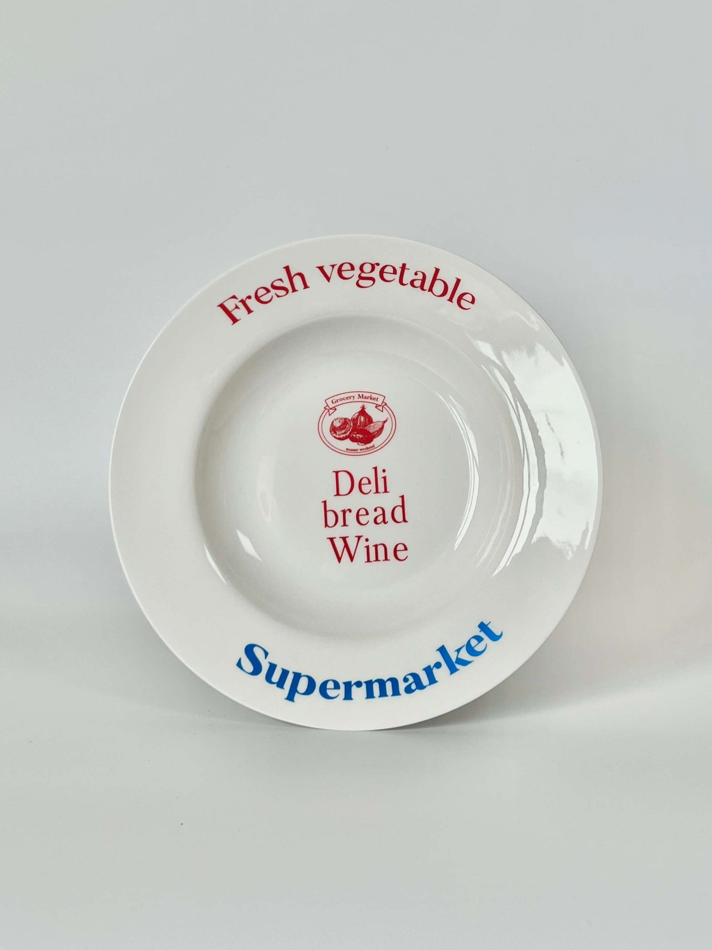 Stefania Set. 5 piece set ceramic crockery set with deep plate, flat plate, platter, bowl and mug / cup. Cutest ceramic crockery set for picnics or Italian night at home. Nona's house collection. Perfect housewarming gift, present or dinner set! Tableware for home décor 