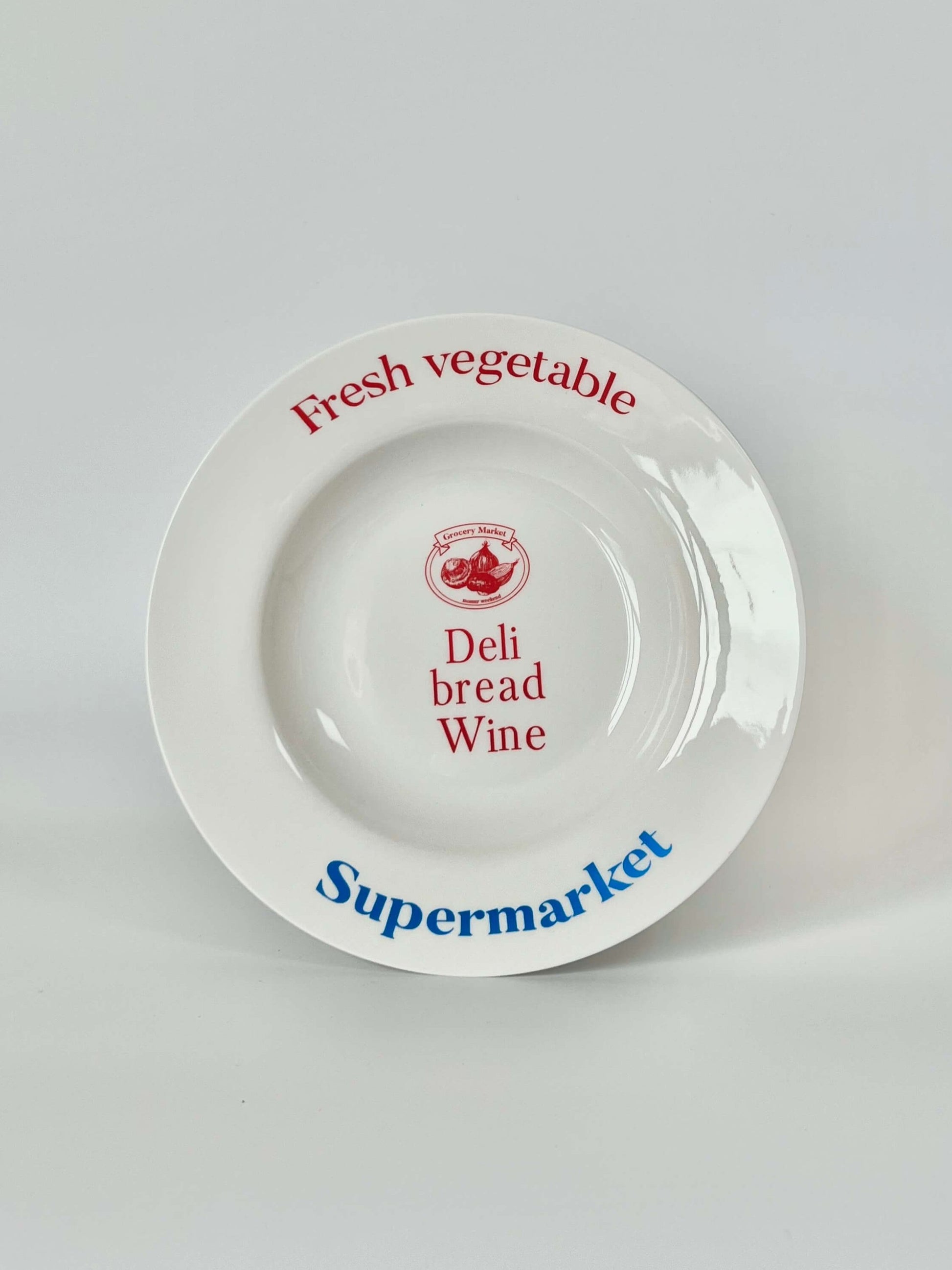 Stefania Set. 5 piece set ceramic crockery set with deep plate, flat plate, platter, bowl and mug / cup. Cutest ceramic crockery set for picnics or Italian night at home. Nona's house collection. Perfect housewarming gift, present or dinner set! Tableware for home décor 